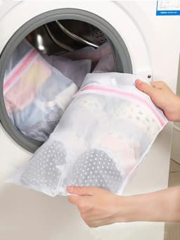3Pcs/Set Zipped Laundry Bags Reusable Washing Machine Clothing Care Washing Mesh Net Bra Socks Lingerie Underwear Laundry Bags