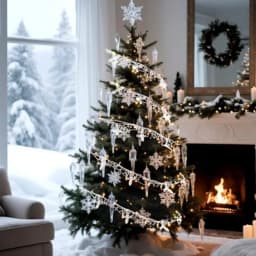 Crystal Christmas Tree Decor Acrylic Crystal LED Fairy Garland Strands with Acrylic Hummingbird Iron Wire 90 Waterdrop Beads Su