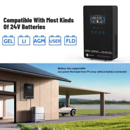 SUMRY Hybrid Solar Inverter 4000w 24V 140A Over-load Protection Pure Sine Wave Solar Inverter 5600W MPPT Solar Charger