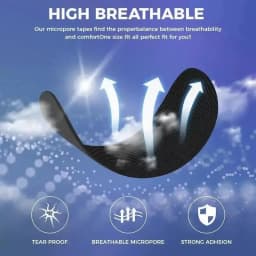 40pcs Breathable mouth tape, anti-snoring sleep tape, night sleep breathable mouth patch, comfortable body care products, sleep aid, travel-sized products, body care products for both men and women