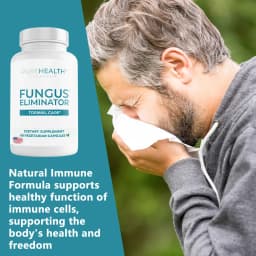 Fungus Eliminator, Toe Nail Fungus Supplement with Wormwood & Caprylic Acid