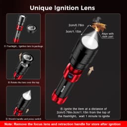 SKYFIRE new high-brightness LED rechargeable flashlight, which can be adjusted to 4 different modes, has a battery life of 17 hours and is suitable for camping, home use and outdoor activities.