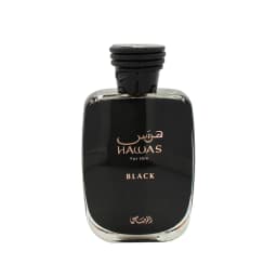 Rasasi Hawas Black Men’s EDP – Intense Woody Spicy, 3.4 fl oz / 100 ml