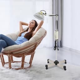 250W Acupuncture Mineral Lamp, Infrared Lamp for Body Face Pain Adjustable Circulation Pain Relief Heating Device,Infrared Light