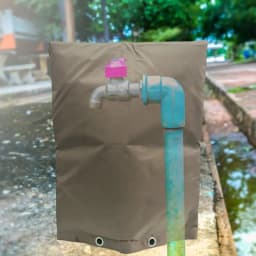 Backflow Preventer Pipe Insulation Cover Waterproof Backflow Preventer Cover Multi-Functional Protective Cover For Irrigation