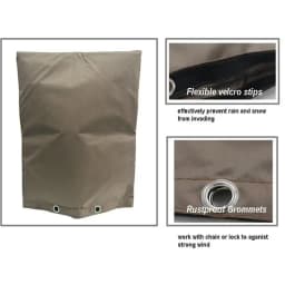 Backflow Preventer Pipe Insulation Cover Waterproof Backflow Preventer Cover Multi-Functional Protective Cover For Irrigation