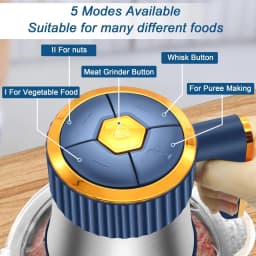 5L Electric Meat Grinders Vegetable Slicer Chopper 304 Stainless Steel Food Processor Mixer Machine New Kitchen Utensils