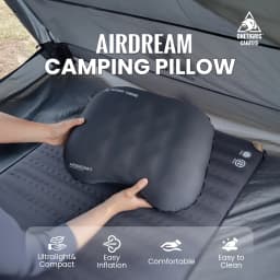 OneTigris Airdream Camping Pillows Ultralight Inflatable Compact Travel Neck Pillow for Backpacking Hiking Camping Supplies