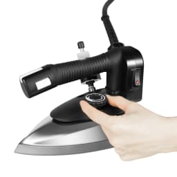 1200W Electric Steam Iron, 110V Industrial Heating Iron Exhaust Vents Water Tank Dry/Steam Ironing, Flattening Clothes Wrinkles