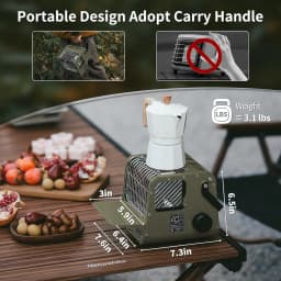 Naturehike Camp Heater Portable Space Heater for Indoor & Outdoor Use Camping Mini Cassette Heating Stove