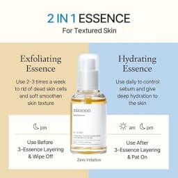mixsoon Bean Cream - Intensive Moisture Face Cream For Smooth, Essence-Exfoliating, Hydrating Nourished Skin, Pore & Sebum Care