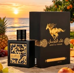QAED AL FURSAN Neutral perfume Middle East Arab perfume 3.4oz100ml, lasting fragrance, suitable for any venue