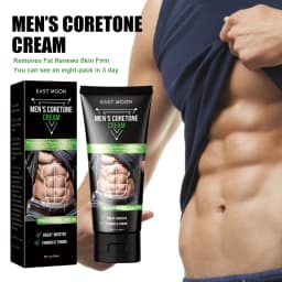 East Moon 60ml Men's ABS Cream Sweating Profusely Tightening Abdomen Enhance Muscle Lines Shaping Strengthen Fitness ABS Cream