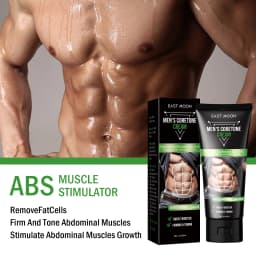 East Moon 60ml Men's ABS Cream Sweating Profusely Tightening Abdomen Enhance Muscle Lines Shaping Strengthen Fitness ABS Cream