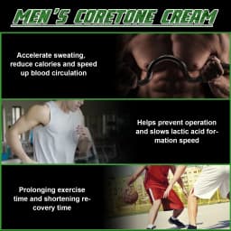 East Moon 60ml Men's ABS Cream Sweating Profusely Tightening Abdomen Enhance Muscle Lines Shaping Strengthen Fitness ABS Cream