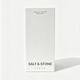 Salt & Stone Sandalwood & Vetiver Men's & Women's Perfume Glycerin & Red Algae Moisturizing Fragrance | Vegan, Non-Irritating 100ml