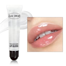 Glossy Finish Lip Gloss Transparent Hose Colorless Lip Oil Lip Moisturizing Gloss Fade Lip Lines Lip Gloss Anti Dry Cracking