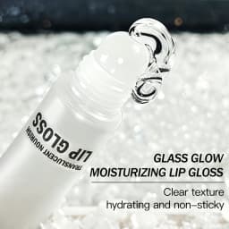 Glossy Finish Lip Gloss Transparent Hose Colorless Lip Oil Lip Moisturizing Gloss Fade Lip Lines Lip Gloss Anti Dry Cracking