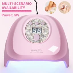 24 LED Nail Dryer Rapid Cure Lamp Professional Nails Phototherapy Light for Manicure Salon Acrylic Gel Art Quick Drying Tools