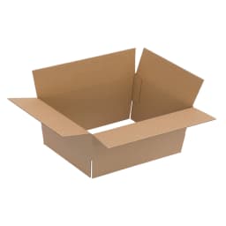 100 Pack Yellow Corrugated Cardboard Boxes 6x4x2" (15.2x10.2x5.1cm) Small Shipping Boxes for Mailing & Gift Packaging