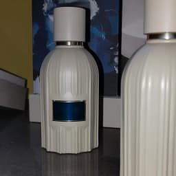 Amouage Outlands Breath of the Wilderness, mixed with a steady scent of amber and moss, the rice white vertical grain bottle carries the distance and tenderness of the wilderness, unlocking the free sense of smell of neutral wood tones