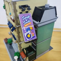 Creative Expert Street View Police Station Building Blocks Pet Store Model Assembly Sets Desk Decor Bricks Toys Gift For Adults