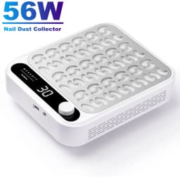 Makartt Nail Dust Collector - Professional Powerful Suction Larina Dust Collector Nail Tech LED Display, Adjustable Speed