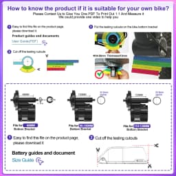 Bafang BBS02B BBSHD BBS01B 750W 48V 250W 1000W Mid Drive Motor 8Fun Ebike Conversion kit Electric Bicycle Engine with 48VBattery