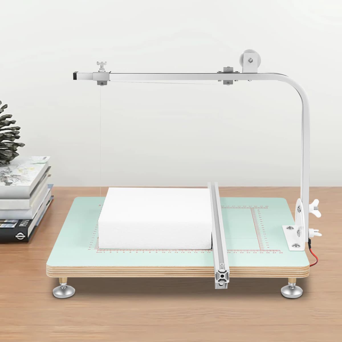 Foam Cutting Machine, Hot Wire Cutter Portable with Adjustable Stand, Precision Cutting Tool for Styrofoam, Craft, Model Making