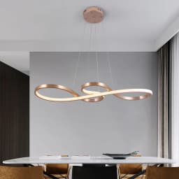 GreeLustr Modern Chandelier Pendant Light Acrylic Note Dimmable Led Ceiling Lamp Dining Living Room Hotel Decor Hanging Fixture