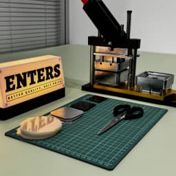 2026 Best Fridge Magnet Button Making Machine, 50*50mm Square Magnet Maker (Machine+Cutter+100 Magnets)