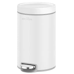 mVm Foot-operated trash can, 3L/5L/12L/20L/30L,  suitable for kitchens, living rooms, bathrooms, offices, round design.