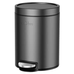 mVm Foot-operated trash can, 3L/5L/12L/20L/30L,  suitable for kitchens, living rooms, bathrooms, offices, round design.