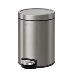 mVm Foot-operated trash can, 3L/5L/12L/20L/30L,  suitable for kitchens, living rooms, bathrooms, offices, round design.