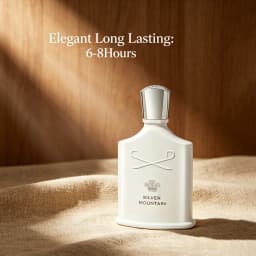 Silver Mountain Water Luxury Citrus Woody Creed Cologne Fragrance for Men Women Unisex Long Lasting Daily Office Party