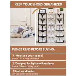Multi-tier Vertical Shoes Storage Rack 6-9 Layers X-shaped Detachable Plastic Shoe Organizer Lightweight Easy Disassembly Household Space Saving Shoe Shelf Stackable Design Footwear Storage Holder For Indoor Home Bedroom Entrance Shoe Organization