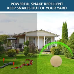 Snake Repellent for Yard, Snake Away Repellent for Outdoors, Pet Safe Snakes Repellent, Garden Snake Deterrent, Keep Snakes Out of Backyard, Garage, House-20 Balls
