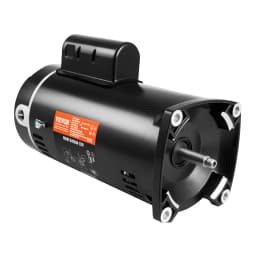 SucceBuy 2HP Pool Pump Motor Frame 230V (7.8Amps) 3450 RPM 60Hz 1.3 Service Factor CCW Rotation Square Flange Replacement Motor
