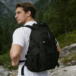 Hunting Tactical Backpack with Reflective Strips & Modular Loading System Ideal for Hunting Gear Storage Camping Hiking Outdoor