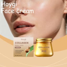 Snail Collagen Face Cream Moisturizing Enhance Skin Elasticity Massage Nourishing Smoothing Reduce Dryness Firming Face Cream