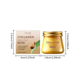 Snail Collagen Face Cream Moisturizing Enhance Skin Elasticity Massage Nourishing Smoothing Reduce Dryness Firming Face Cream