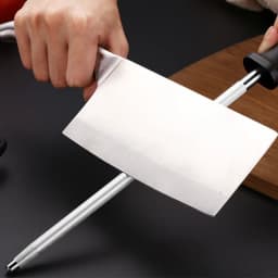 Kitchen Double-sided Wooden Magnetic Knife Block Holder Rack for Kitchen Convenience with Strong Enhanced Magnets Knife