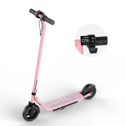 Electric Scooter for Kids, 250W Motor, Max Speed 9 MPH, 6.5" Kick Scooter, 3 Speed Modes, LED Display, Max Load 155LBS