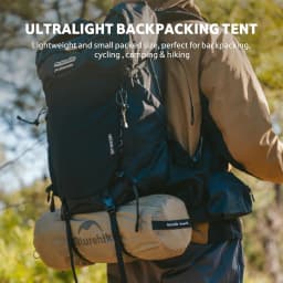 Naturehike Mongar UL Tent 2 Person 3 Season Camping Tent 15D Waterproof Ultralight Backpacking Tent for Hiking Cycling