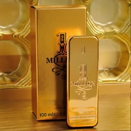 Rabanne 1 Million for Men Eau De Toilette Spray 3.4 oz Spicy Cinnamon Citrus Amber Leather 24 Hour Long Lasting Cologne