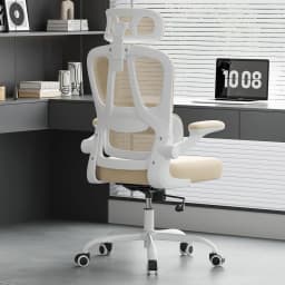 Farini Ergonomic Office Chair, Home Office Desk Chair with Lumbar Support & Headrest, High Back Computer Chair for Work, Study
