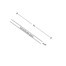 7 pcs Clear/Color Glass Beverage Straw, 4-Inch Reusable, Used For Coffee and Beverage, Cocktails, Wine Consumption