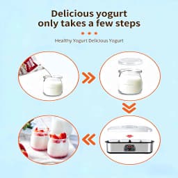 Digital Yogurt Fermenter + 5 Bonus Gadgets: Bottle Opener, Sponge, Towel & More!