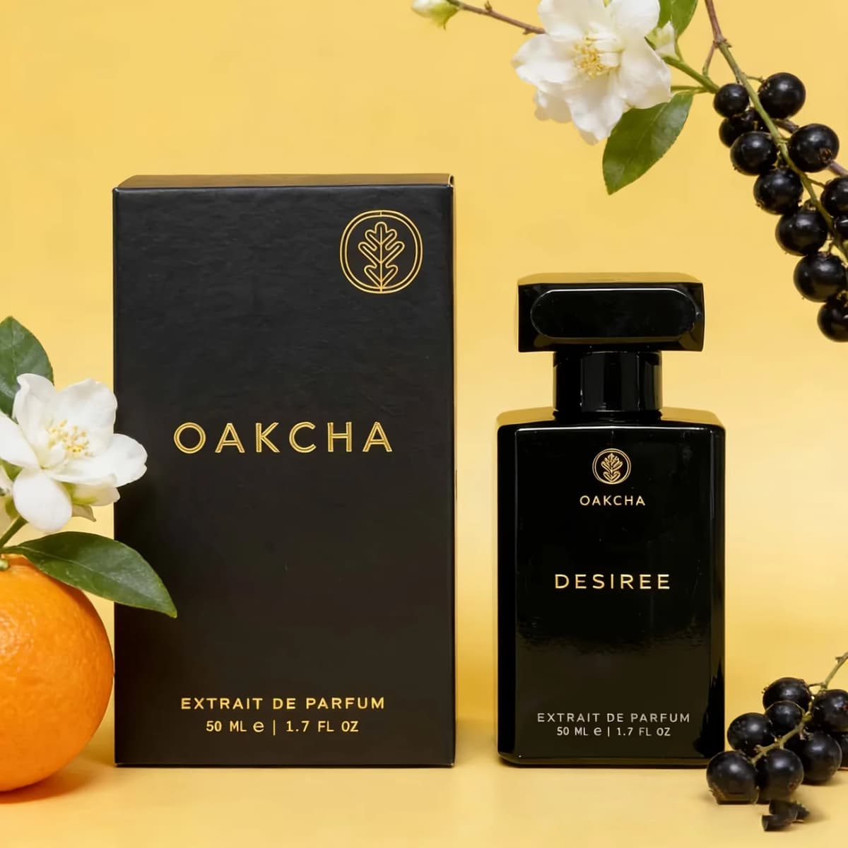 Oakcha Desiree Extrait De Parfum 50ml 1.7Fl.Oz Unisex Perfume Citrus Floral Scent