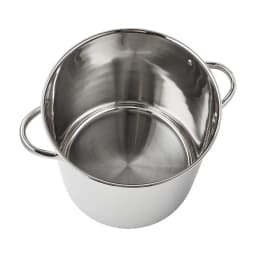 Stainless Steel 16-Quart Stock Pot with Glass Lid